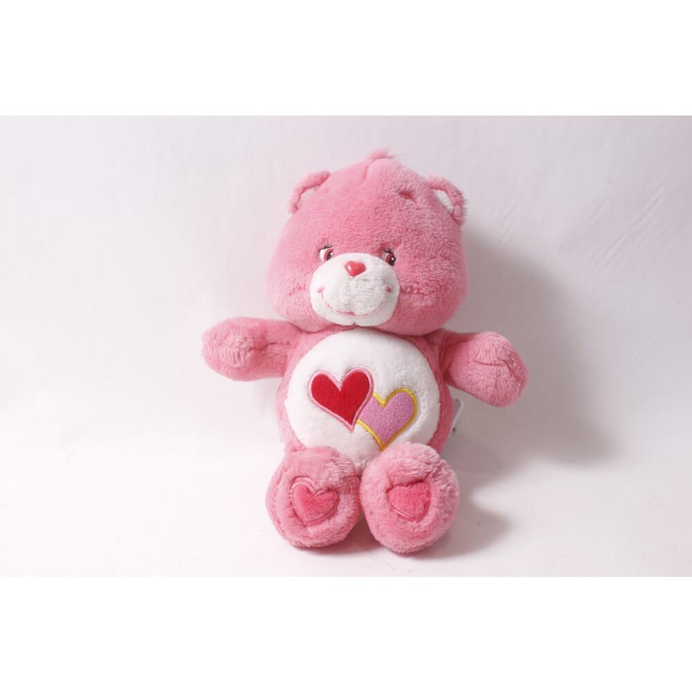 Talking 2000s Play Along Care Bears Love-A-Lot Bear Plush Vintage NOT TESTED